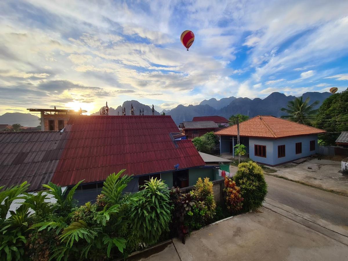 Saphaothong Guesthouse Ванг-Виенг Экстерьер фото